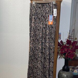 NWT $322 MAC JEANS Boot Cut Herringbone Print Pants 36 S 6